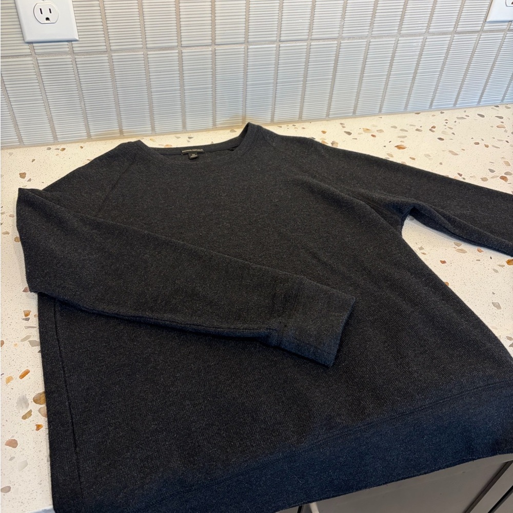 Banana Republic Men's Charcoal Crewneck Sweater